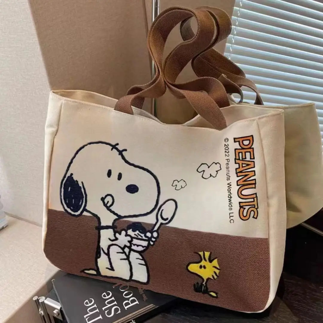 BOLSA DE LONA SNOOPY