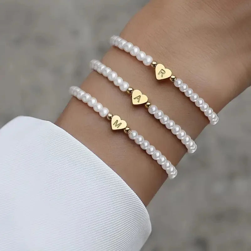 PULSERA PERLADA PERSONALIZADA