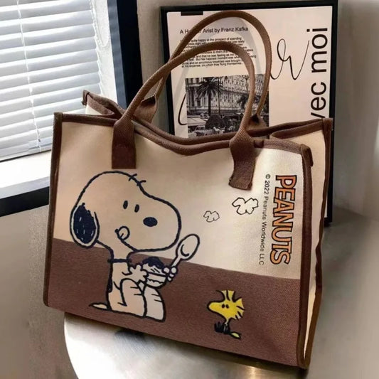 BOLSA DE LONA SNOOPY