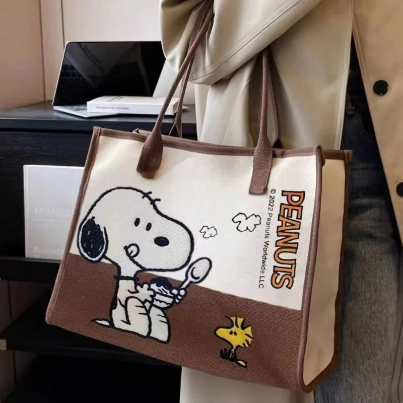 BOLSA DE LONA SNOOPY