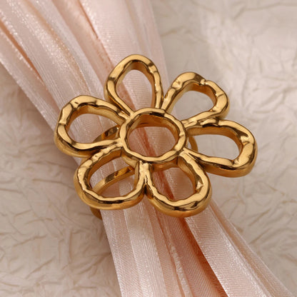 ANILLO DE FLOR AJUSTABLE