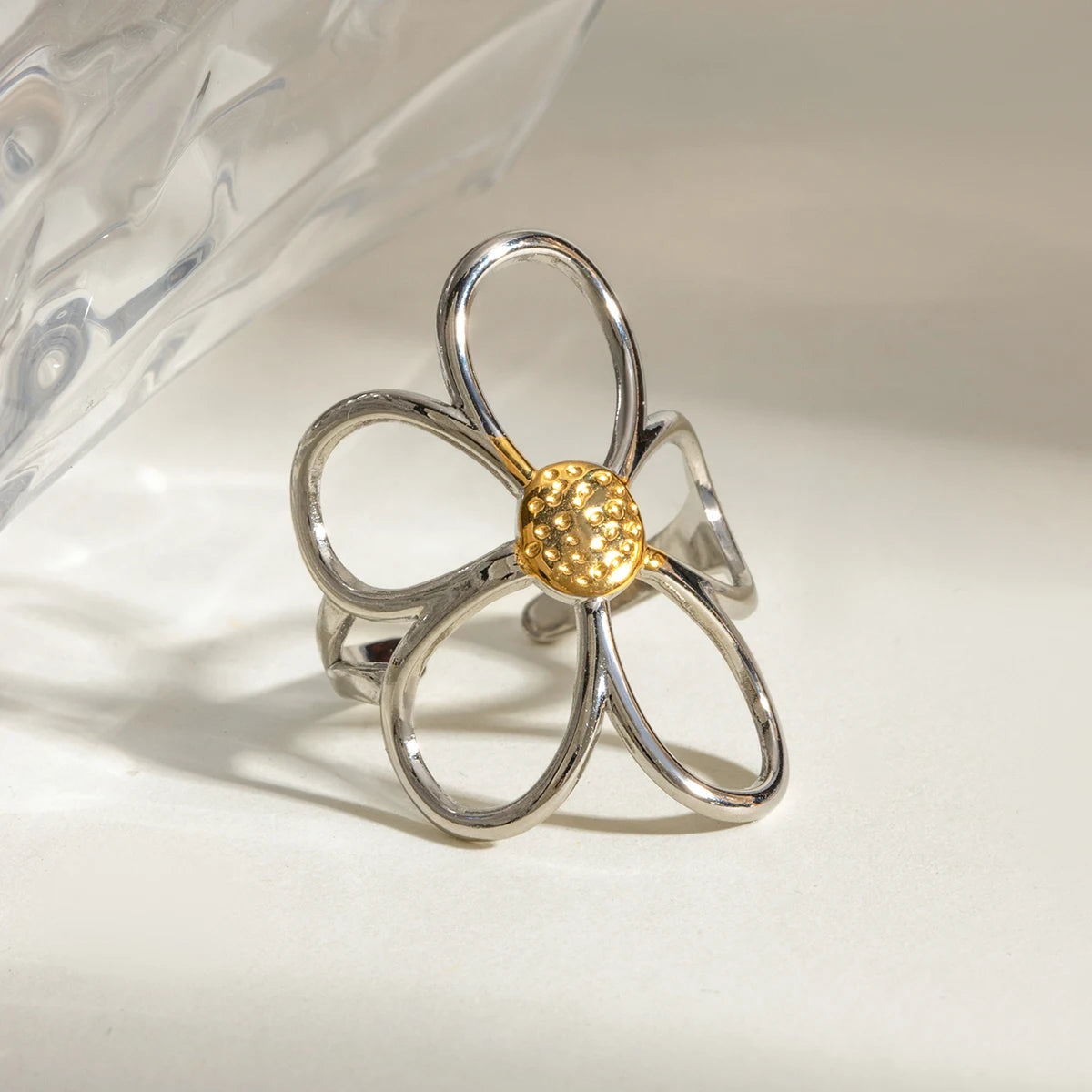 ANILLO FLOR AJUSTABLE